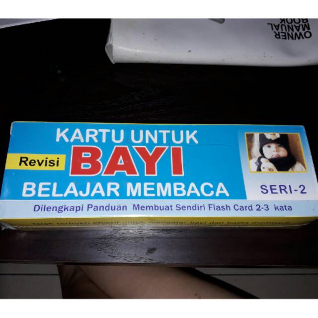 KARTU UNTUK BAYI BELAJAR MEMBACA SERI-2 REVISI FLASH CARD