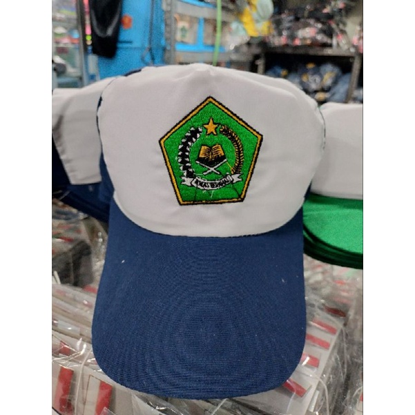 TOPI SMP BIRU PUTIH ( BORDIL IKHLAS BERAMAL )