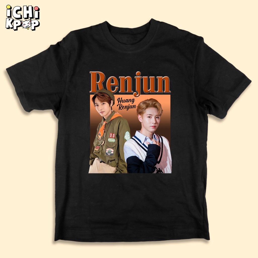T-SHIRT HUANG RENJUN NCT FOTO