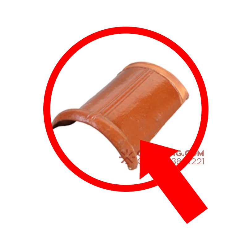 Genteng Keramik Jatiwangi Morando Glasur Tradisional Nok