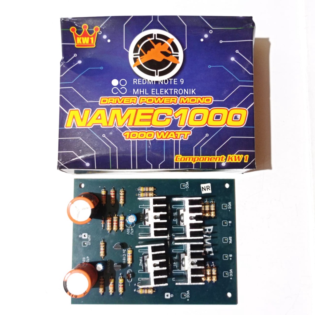 Kit Driver Power Amplifier Namec 1000W Mono by BME