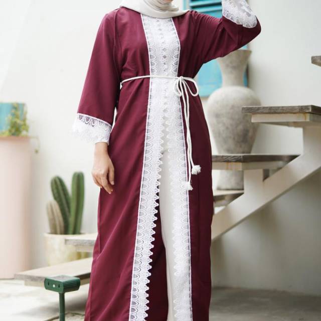 Gamis Outer Shafa muslimah modern