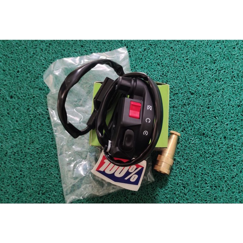 Holder/Saklar kanan KSR original set Suling Gas-gasan Stainless