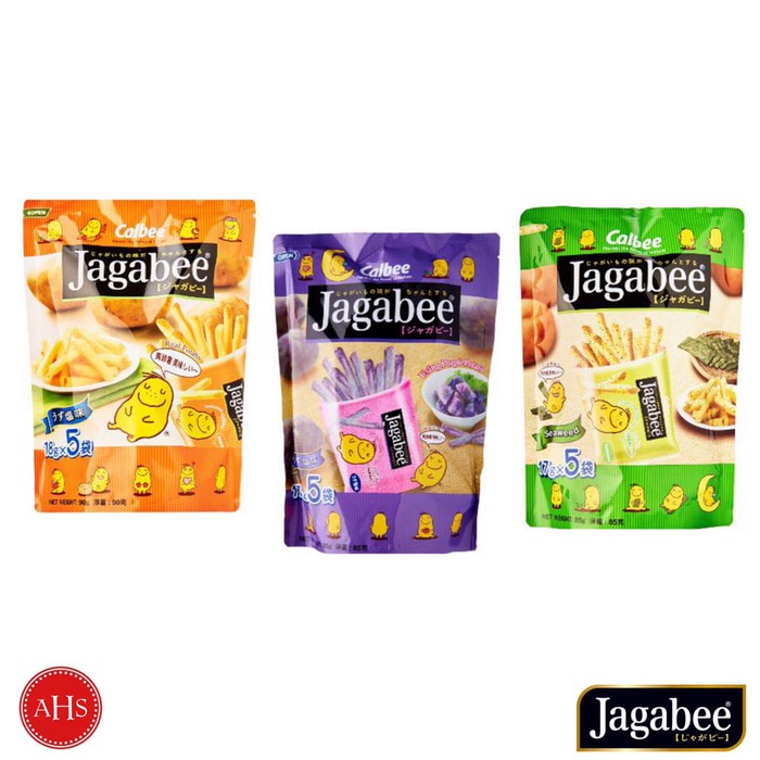 

Calbee Jagabee Potato Stick Pouch 18gx5 ~ kp1850
