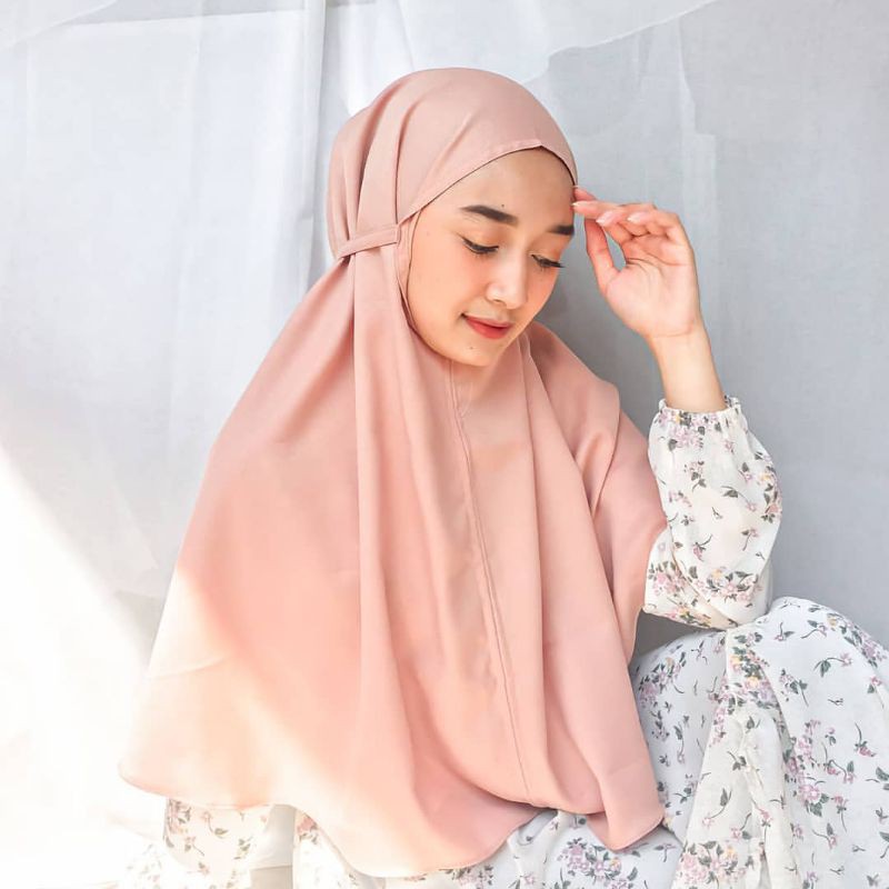 HIJAB INSTAN BERGO MARYAM NON PET MOSCREPE PREMIUM PART 2