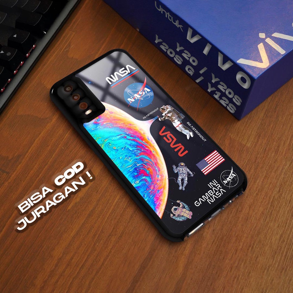 CASE VIVO Y20 / Y20s / Y20sG / Y12s - Casing VIVO Y20 / Y20s / Y20sG / Y12s [ Nasa Kol ] Silikon VIV