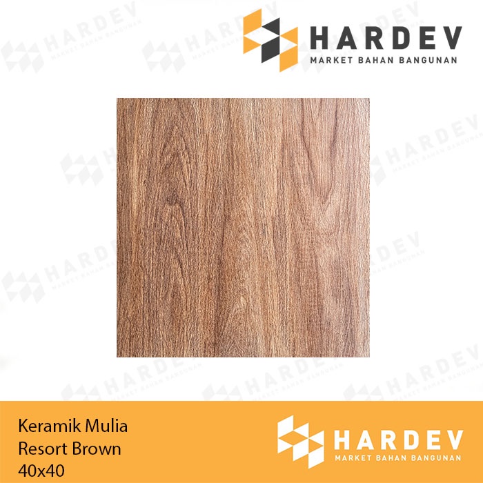 KERAMIK MULIA 40X40 RESORT BROWN
