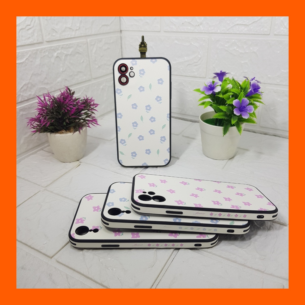 SOFT CASE TPU FLOWERS SPRING SOFT UNTUK IPHONE 7G - 12 PRO MAX