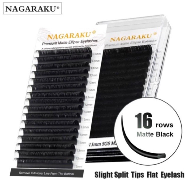 Nagaraku Elipse Premium / Nagaraku Premium Matte Elipse bulumata premium / nagaraku bulumata for eyelash premium