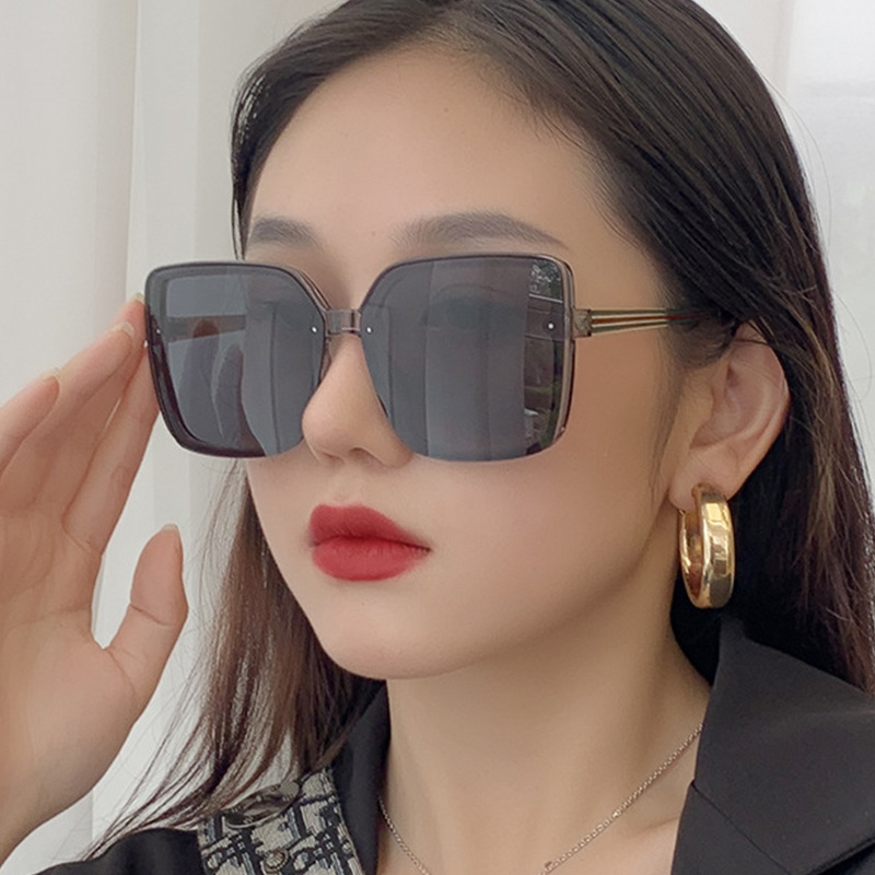 2020 Korean fashion personality all-match street photography sunglasses