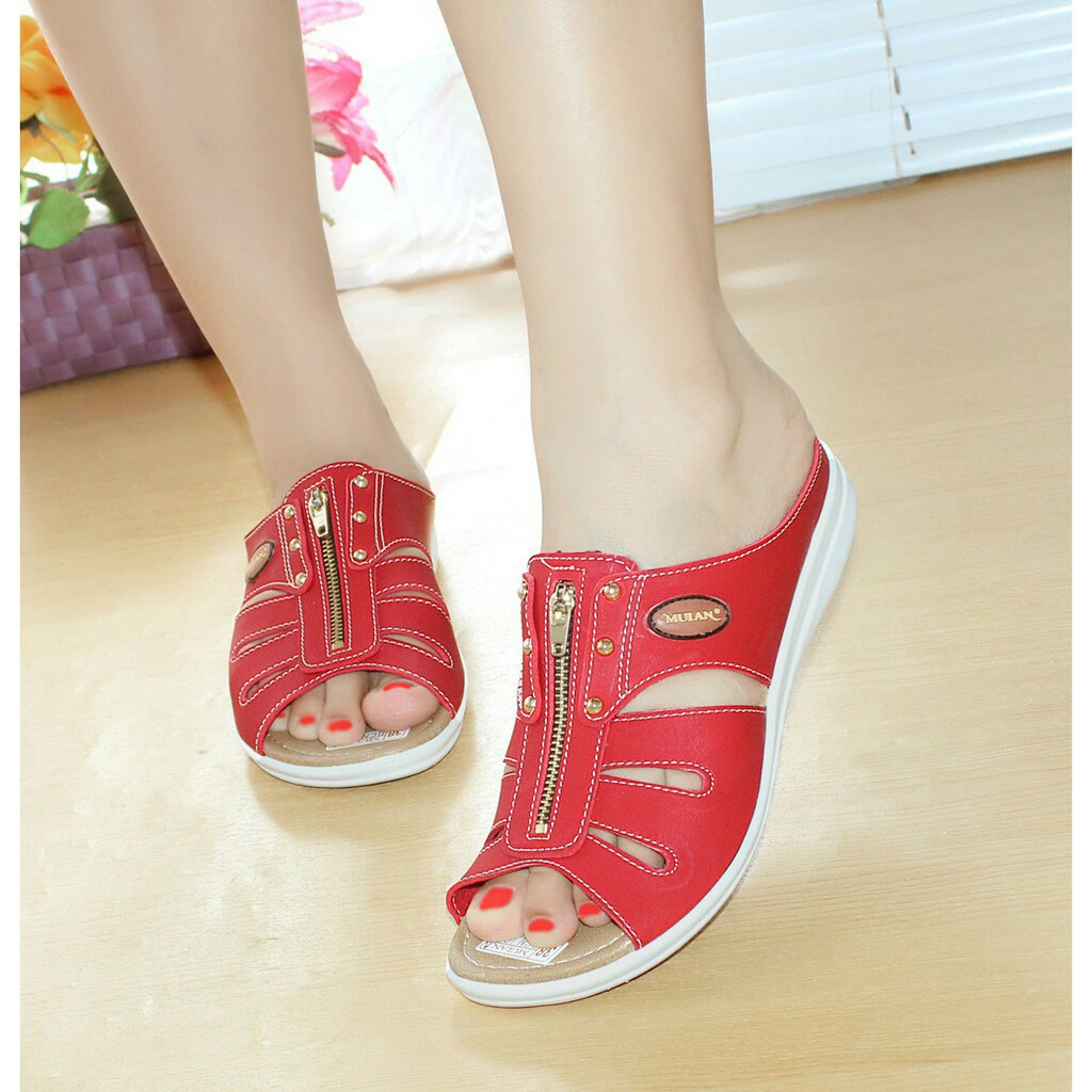 Sandal Wanita Casual Bakpau Mulan 1693