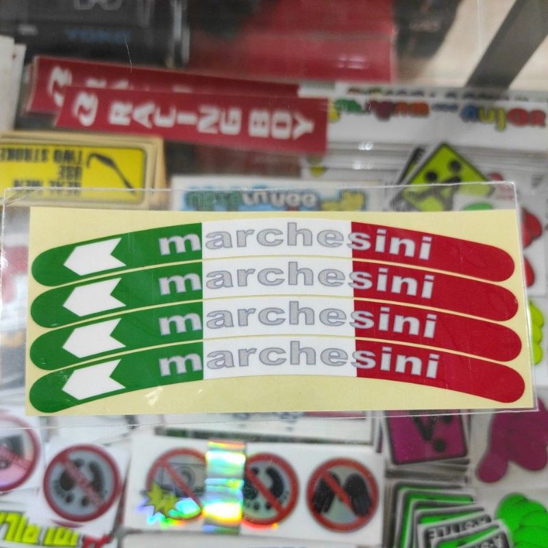 Stiker Velg Takasago Marchesini Babylook