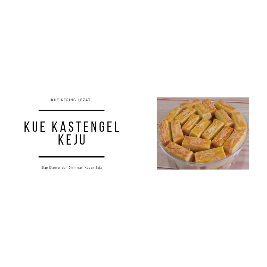

KUE KASTENGLE SPESIAL LEZAT LEMBUT & GURIH (ISI 500 GR)