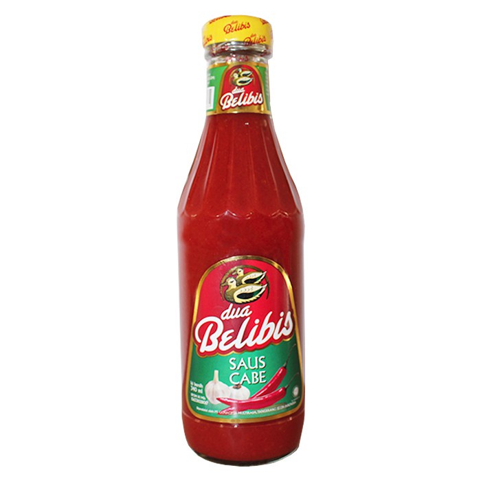 

DUA BELIBIS SAUS CABE UKURAN 340ML