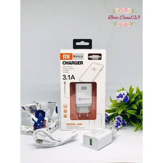 BM048 A80 Cashan Cashan XIAOMI 3Amper QUALCOM micro fast Charging Anti meledak REDMI 3 4X 5A 6A 7A BC3934