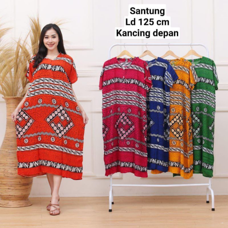 ECER DASTER JUMBO LD 130 CM / DASTER IBU UKURAN XXL /DASTER BUSUI /DASTERJUMBO MOTIF TERBARU / PAKAIAN WANITA-JUMBO SONGKET