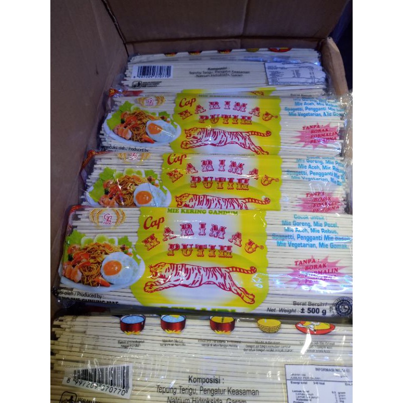 

Mie lidi Putih Medan 500gram