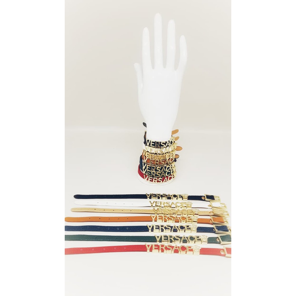 [READY STOCK] Gelang Belt Versace 7 Warna