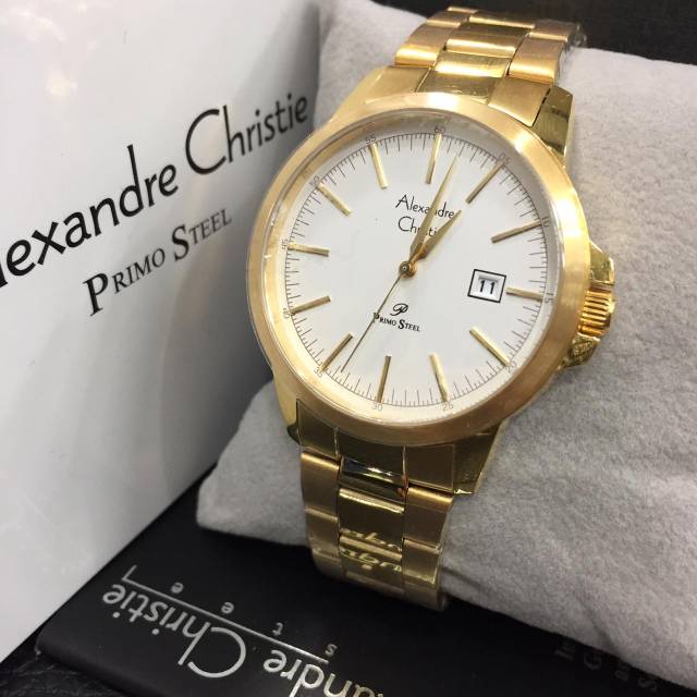 Jam Tangan Pria Merk Alexandre Christie AC1008 Original