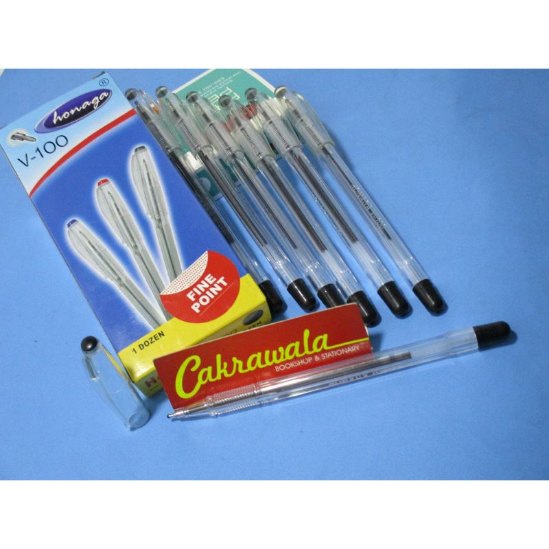 

ball point honaga v-100 fine point.