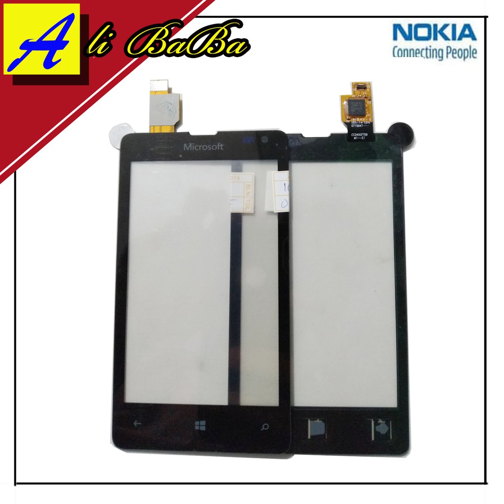 Touchscreen Nokia Lumia 435 - Nokia RM-1069 Layar Sentuh Nokia Lumia 435 Kaca HP Nokia RM-1069