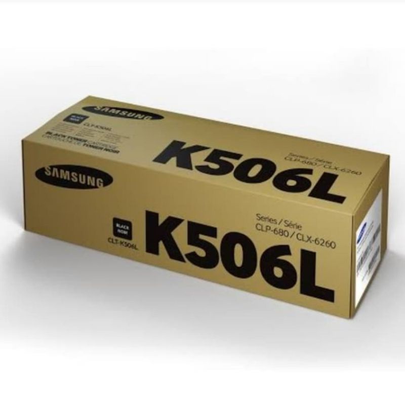 TONER SAMSUNG K506L BLACK  FOR PRINTER CLP 680 / CLX6260 ORIGINAL