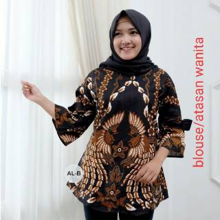  BAJU  BATIK  COUPLE MODERN Monalisa Genes MERAH BIRU  TOSCA  