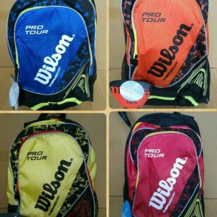 Order Langsung Tas raket ransel badminton/tenis merk wilson Limited