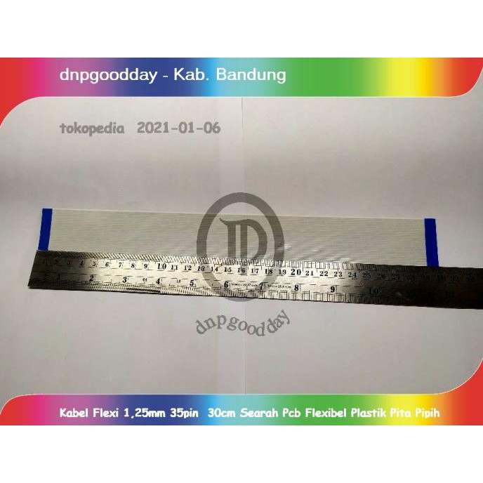 

Kabel Flexi 1,25Mm 35Pin 30Cm Searah Pcb Flexibel Plastik Pita Pipih Dnpgood11 Ayo Beli