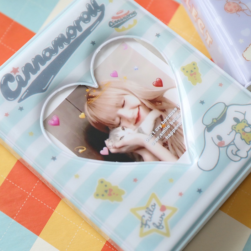 Album Foto Sanrio 3inch Lomo Card Holder Photocard Collect Book Card Case