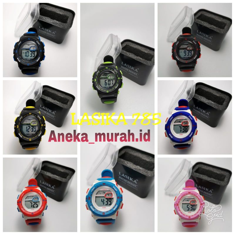 JAM TANGAN LASIKA ANAK ANAK  ORIGINAL WATER RESISTANCE