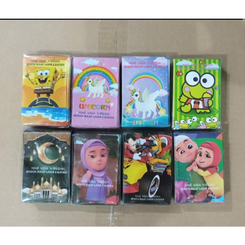 

40pcs Amplop Lebaran Karakter Lucu