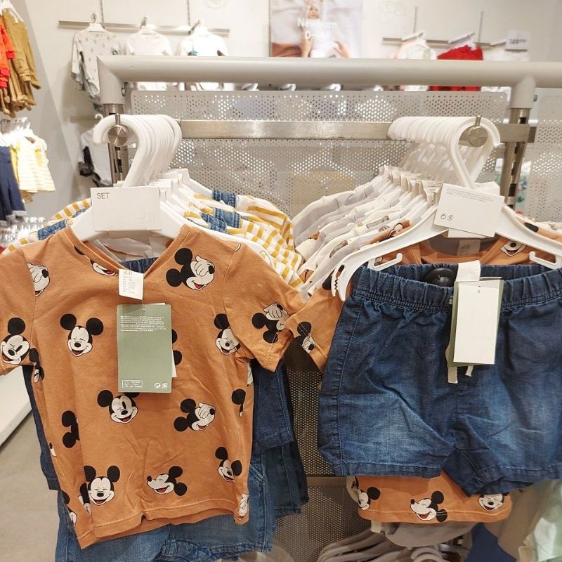 H&M BABY SETELAN MICKEY