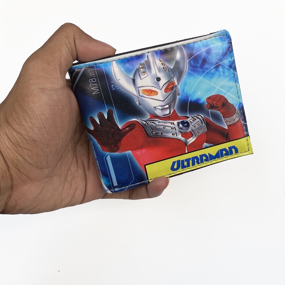 SHOPEE 6.6 SUPER SALE!! dompet lipat anak laki laki gambar karaker super hero bahan kulit sintetis lokal aibox #dompetanak