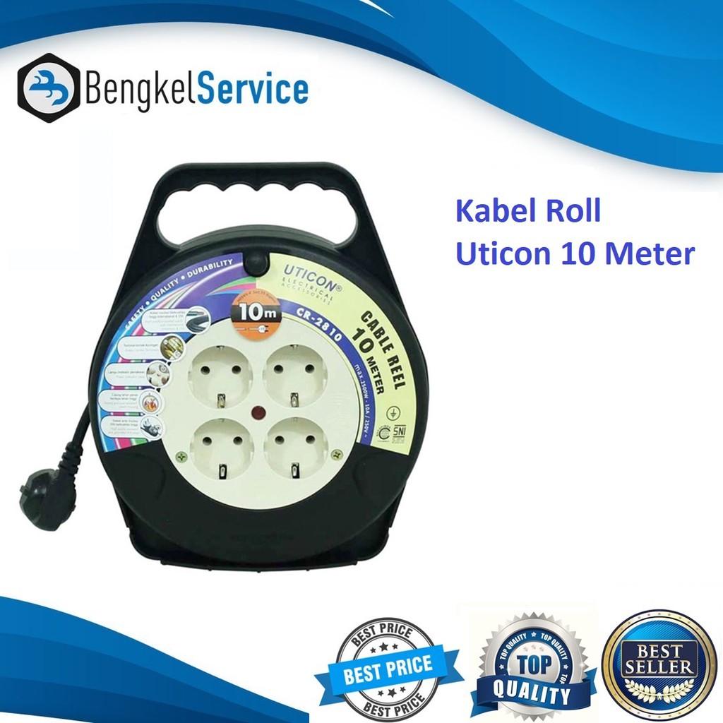 Kabel Roll Rol Uticon  10m dan 15m | 10 m dan 15 m |10 meter dan 15 meter