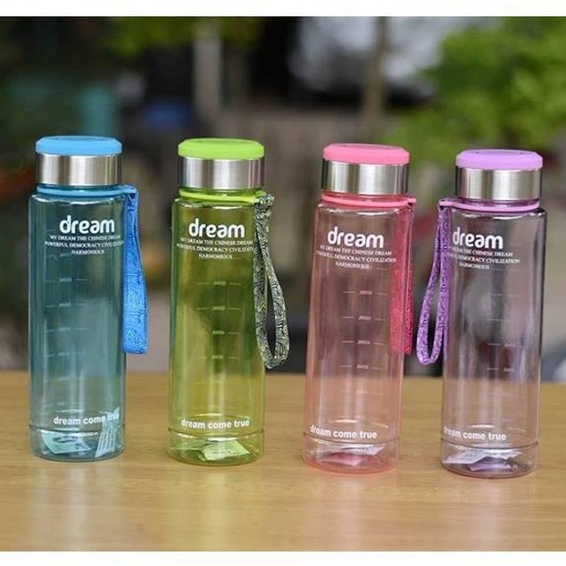 My Bottle Dream Infused Water 1 Liter / Botol Minum Transparan / Botol Dream 1000 ML