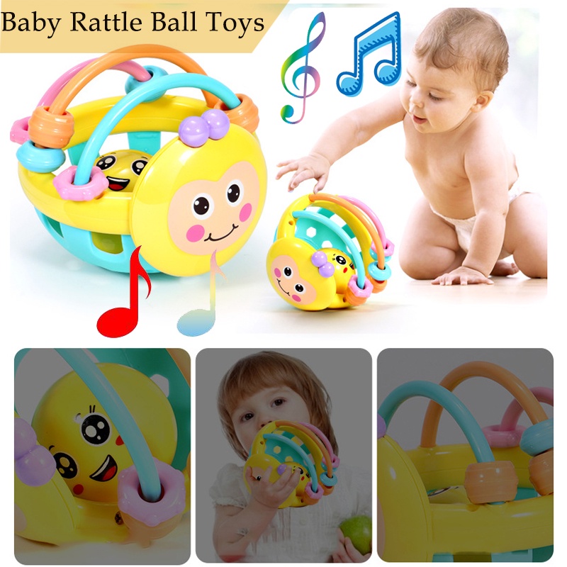 Mainan Rattle BEE Teether Bayi - Rattle Bentuk Lebah