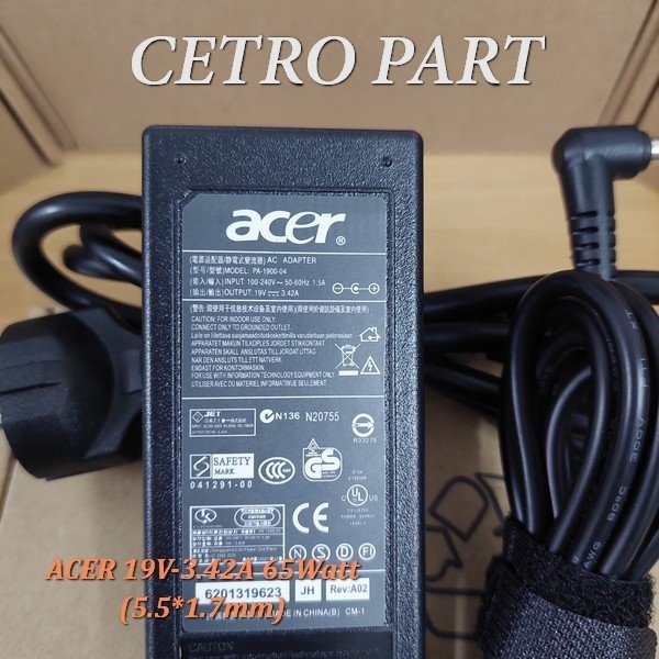 Adaptor Charger Laptop ACER E1-421 E1-431 E1-451 E1-471 E1-470