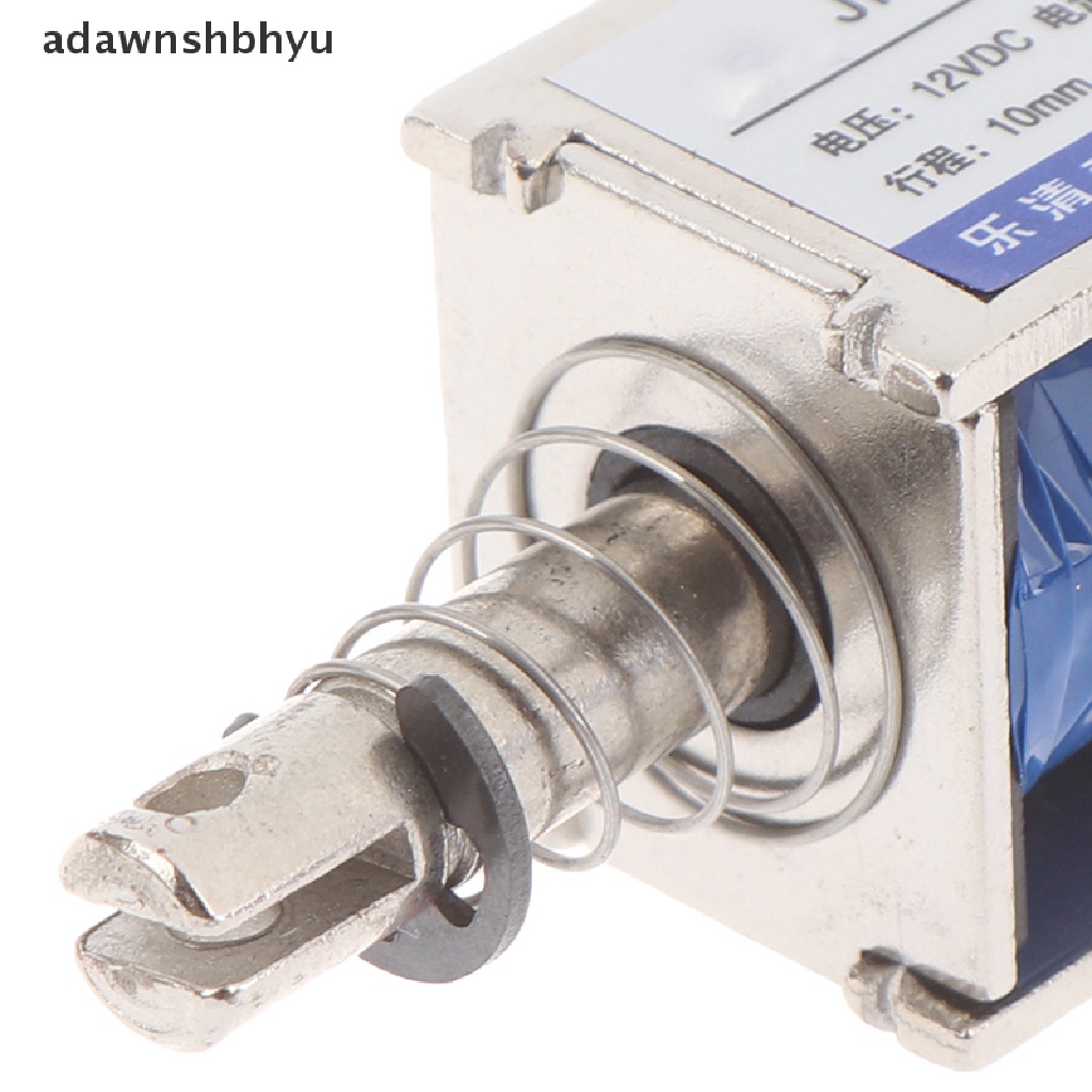 Adawnshbhyu JF-0826B 12V/2A 10mm 20N push pull Tipe open frame solenoid electromagnet