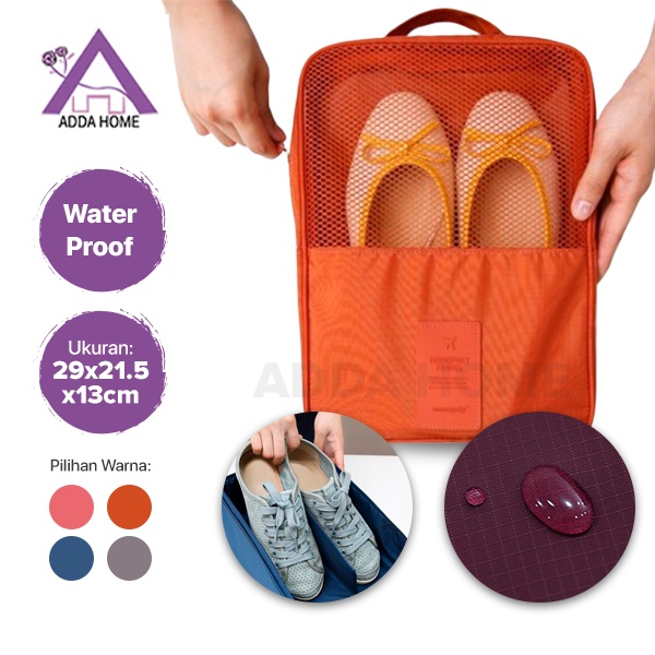 Adda Home - Tas Sepatu Sandal Handuk Baju Multifungsi Travel Pouch Waterproof