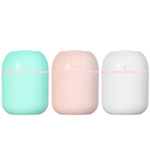 Ultrasonic Air Humidifier 7C Lampu Led Meja Meja Mini Portabel USB Alat Penyemprot Minyak Esensial Aroma Diffuser - PD