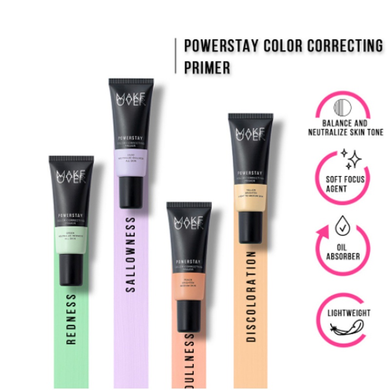 Make Over Powerstay Color Correcting Primer 25ml