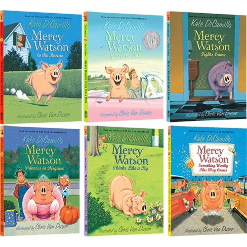 mercy wartson/6books/full color/5-8 thn/buku inggris buku import/buku anak/happychild