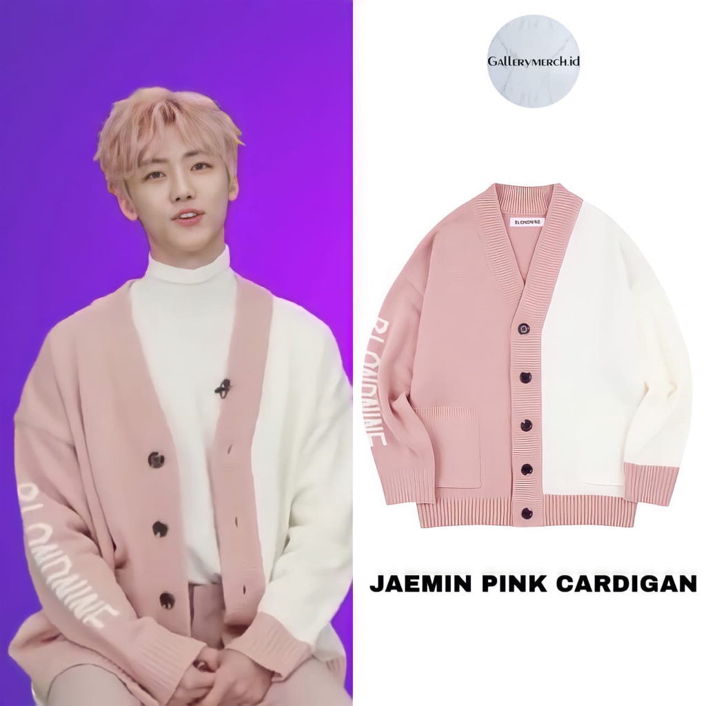 [READY STOCK] JAEMIN NCT PINK CARDIGAN