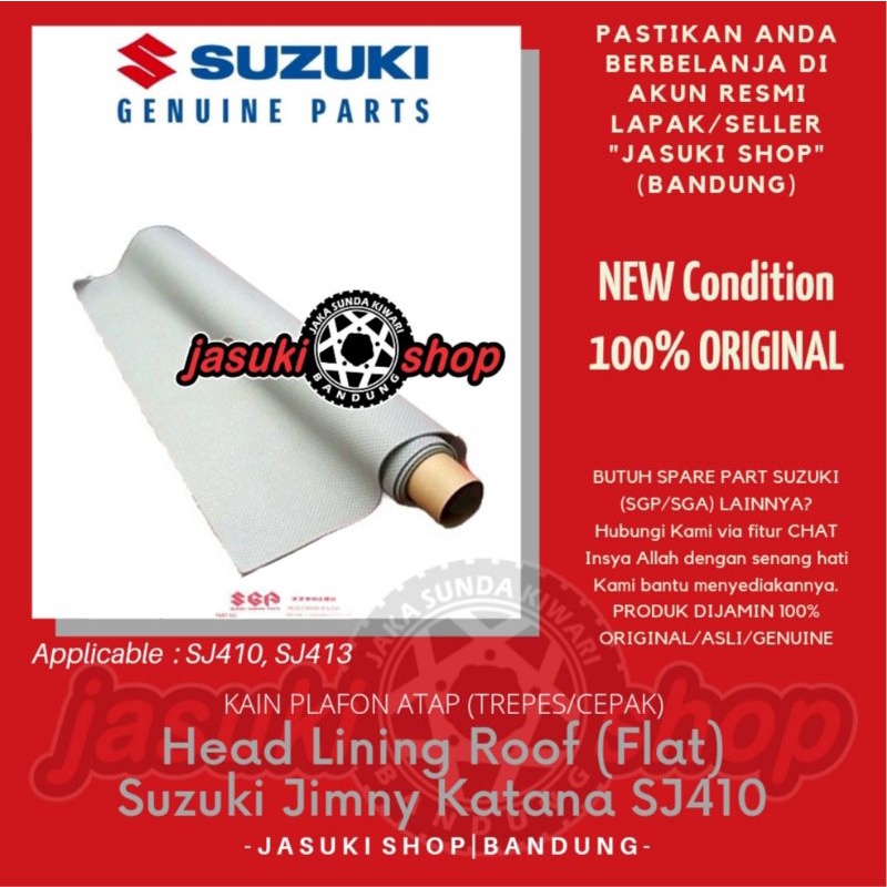 Jual Head Linning Kain Plafon Atap Trepes Cepak Suzuki Jimny Katana