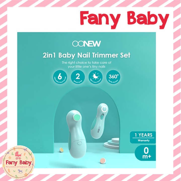 OONEW 2IN1 BABY NAIL TRIMMER SET