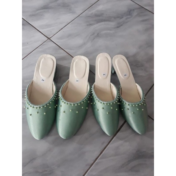 selop pengantin payet