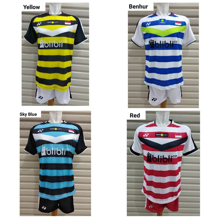 Setelan Kaos Bulutangkis   Jersey Badminton Yonex Y34