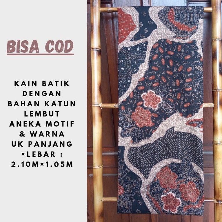 Kain Batik Meteran Kain Batik Katun Kain Batik Motif