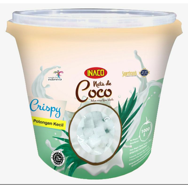 

INACO Nata De Coco Crispy Ember 1 [AREA JABODETABEK ONLY]